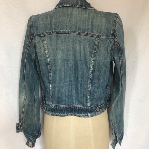 American Eagle S/M stonewash Jean jacket - Picture 3 of 6